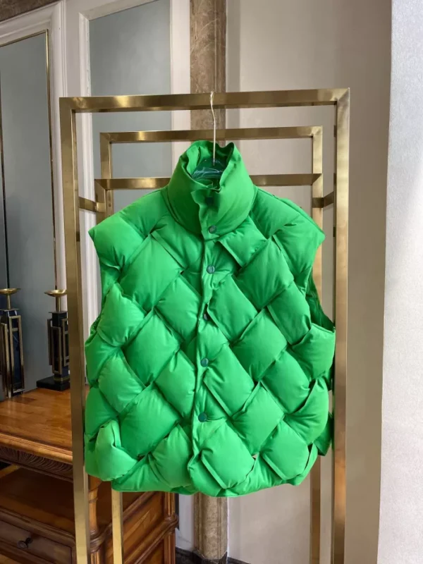 Bottega Veneta Intrecciato Padded Shell Gilet - Image 3