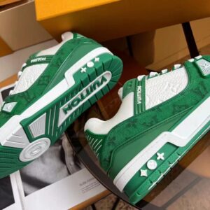 Louis Vuitton Trainers Luxury Green