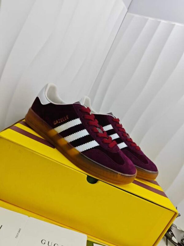 Adidas Gucci x Gazelle  "Royal Maroon" - Image 9