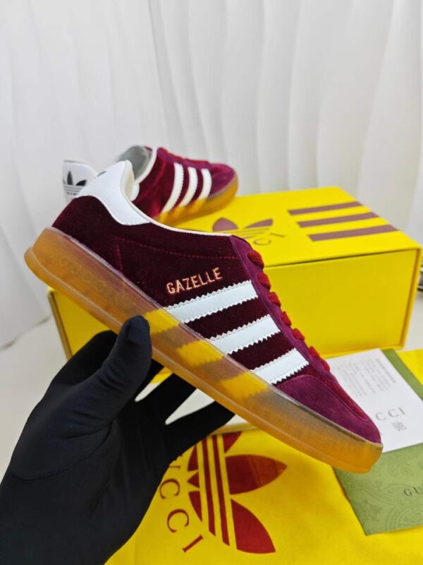 Adidas Gucci x Gazelle  "Royal Maroon" - Image 6