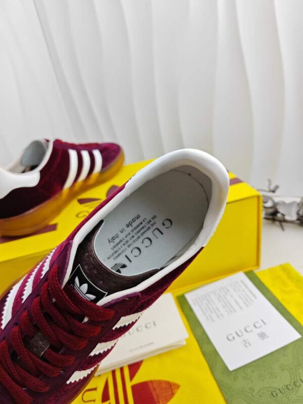 Adidas Gucci x Gazelle  "Royal Maroon" - Image 4