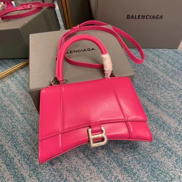 Balenciaga Hourglass Pink Handbag