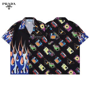 Prada Double Match Heavy Cotton Shirt