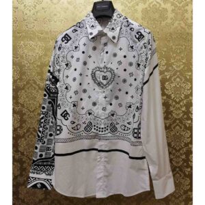 Dolce & Gabbana Bandana-Printed Shirt