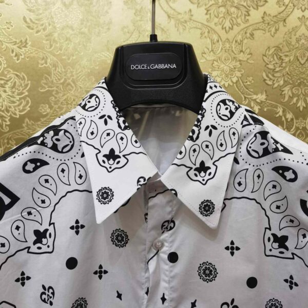 Dolce & Gabbana Bandana-Printed Shirt - Image 3