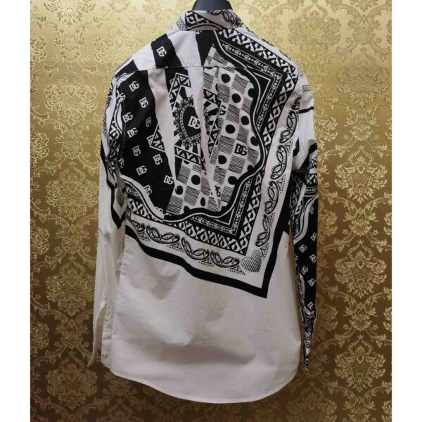 Dolce & Gabbana Bandana-Printed Shirt - Image 10