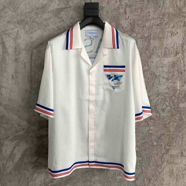 Casablanca Par Avion Bowling Shirt