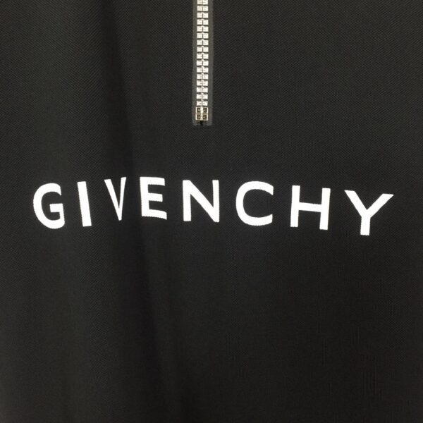 Givenchy Archetype Zipped Polo Shirt In Cotton - Image 4