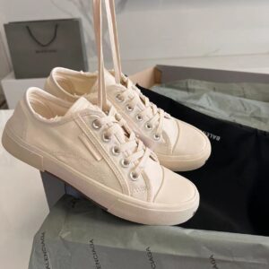 Balenciaga Paris Low Top Sneaker In White