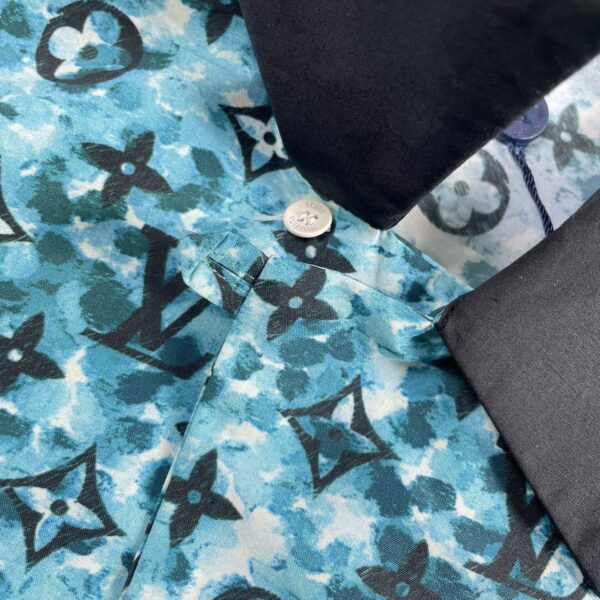 Louis Vuitton Monogram Crepe Short-sleeved Shirt 1ABJBE - Image 4