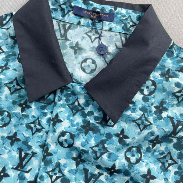 Louis Vuitton Monogram Crepe Short-sleeved Shirt 1ABJBE - Image 9