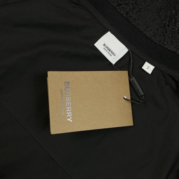 Burberry Logo-trim Short-sleeve Cotton Shirt - Image 2
