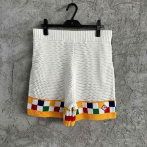 Casablanca Check Shorts