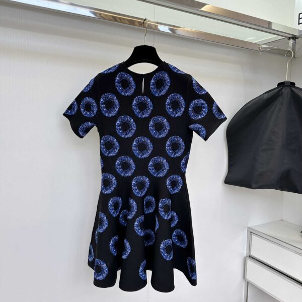 Balmain Grain De Poudre Embroidered Dress - Image 8