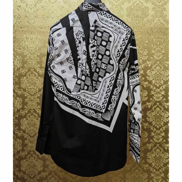 Dolce & Gabbana Bandana-Printed Shirt - Image 10