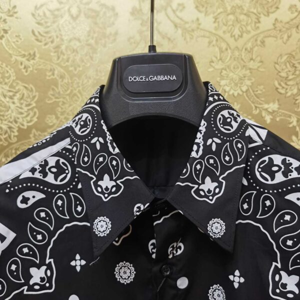 Dolce & Gabbana Bandana-Printed Shirt - Image 3