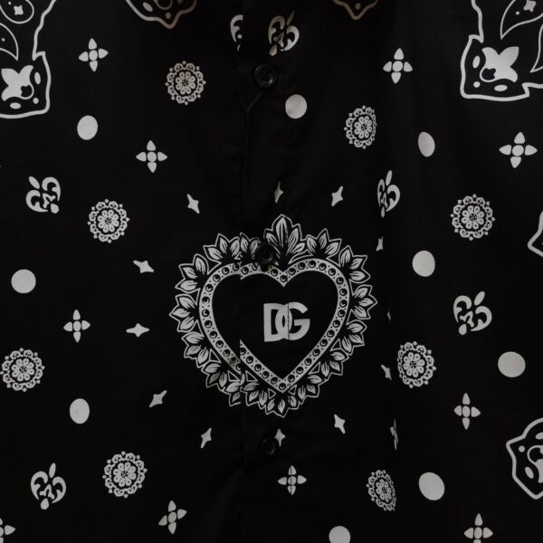Dolce & Gabbana Bandana-Printed Shirt - Image 4