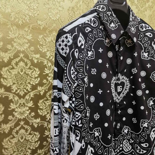 Dolce & Gabbana Bandana-Printed Shirt - Image 5