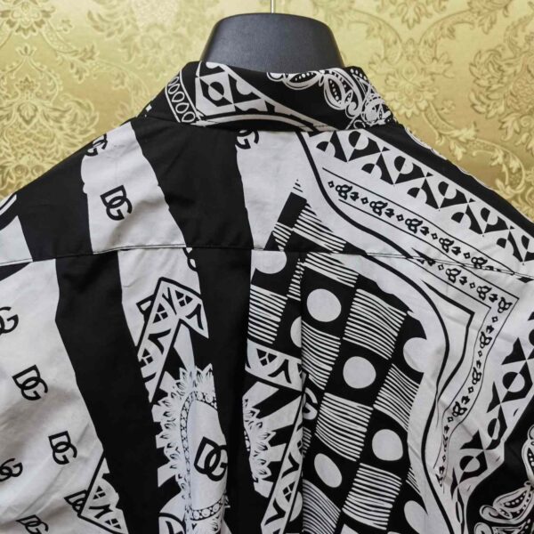 Dolce & Gabbana Bandana-Printed Shirt - Image 9