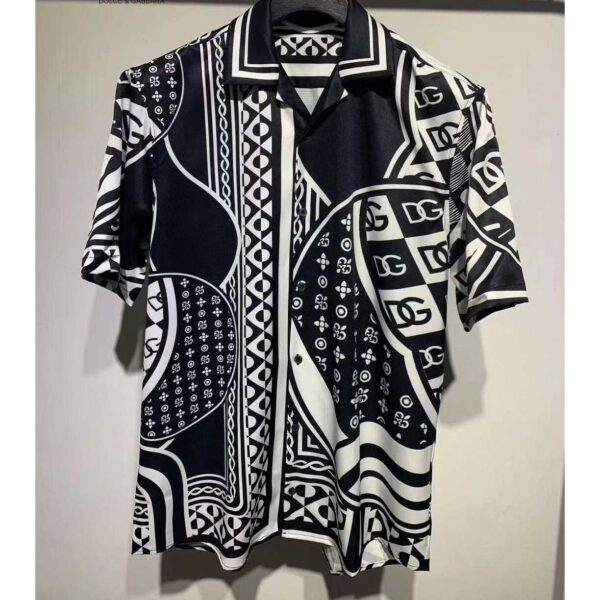 Dolce & Gabbana Geometric-print Shirt