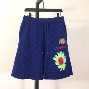 Louis Vuitton LV x YK Monogram Faces Knitted Shorts