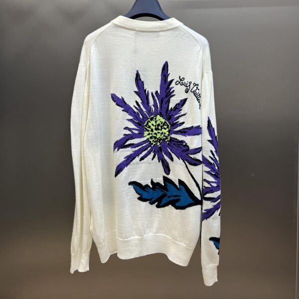 Louis Vuitton Thistle Intarsia Pullover 1AB4Y4 - Image 2