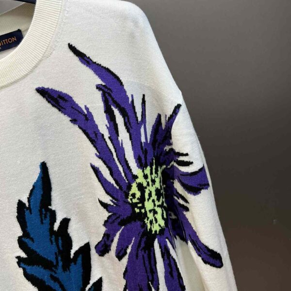 Louis Vuitton Thistle Intarsia Pullover 1AB4Y4 - Image 4
