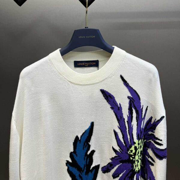 Louis Vuitton Thistle Intarsia Pullover 1AB4Y4 - Image 5