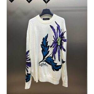 Louis Vuitton Thistle Intarsia Pullover 1AB4Y4