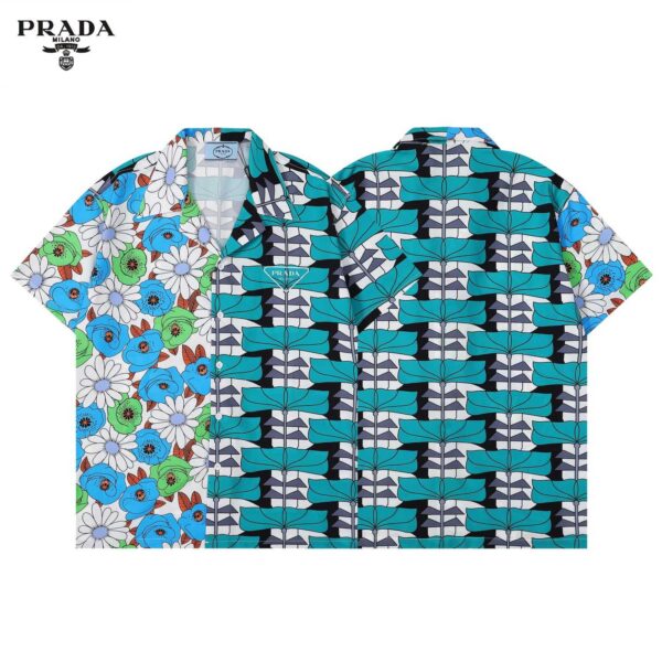 Prada Double Match Heavy Cotton Shirt