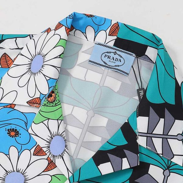 Prada Double Match Heavy Cotton Shirt - Image 3
