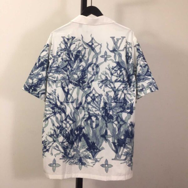 Louis Vuitton LV Graphic Short-Sleeved Cotton Shirt - Image 5