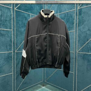 Saint Laurent Teddy Jacket In Satin Crepe