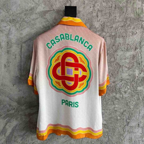 Casablanca Printed Short-sleeved Shirt - Image 4