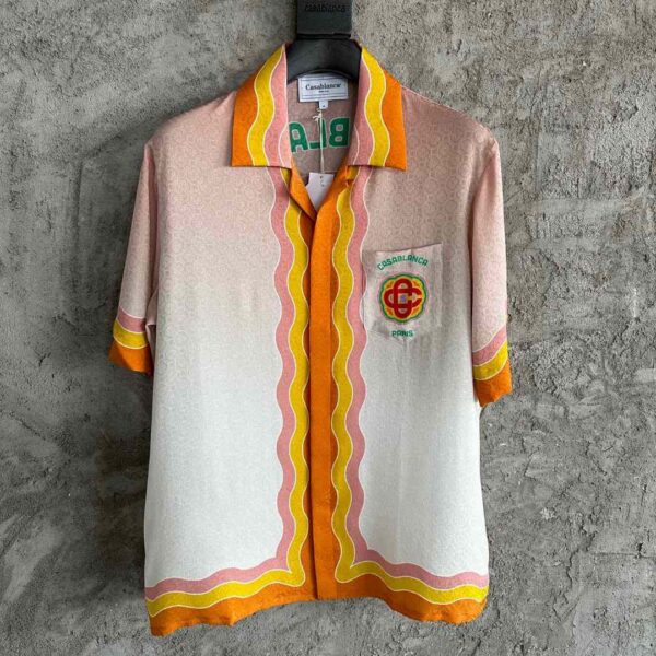 Casablanca Printed Short-sleeved Shirt