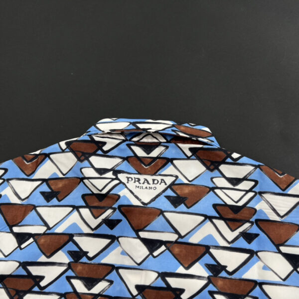 Prada Short-sleeved Cotton Shirt - Image 4