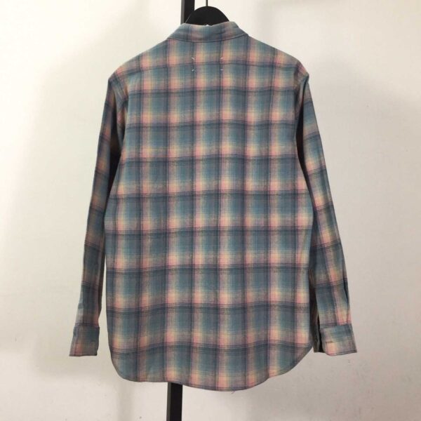 Maison Margiela Pendleton Checked Wool Shirt - Image 7