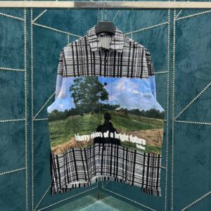 Louis Vuitton Printed Cotton Overshirt 1ABY27