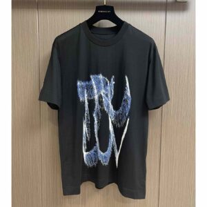 Givenchy Oversized T-shirt In Cotton With Givenchy Love Print